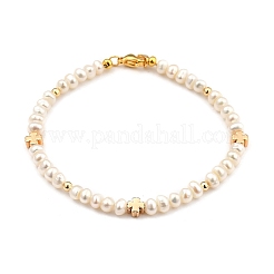 Natural Cultured Freshwater Pearl Beaded Bracelets&nbsp;BJEW-JB05386
