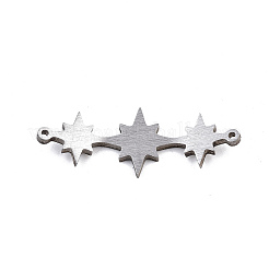 Non-Tarnish 304 Stainless Steel Link Connectors&nbsp;LS-STAS-T059-10P