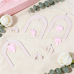 6Pcs PLA Clay Earring Drilling Guide Tool&nbsp;DIY-UN0008-54