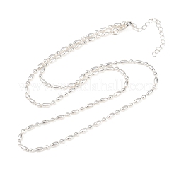 2.2MM Brass Ball Chain Necklaces for Men Women&nbsp;NJEW-L012-06S