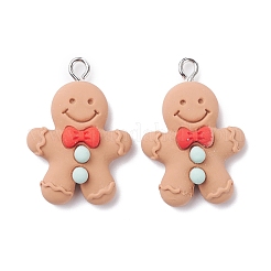 Opaque Resin Pendants&nbsp;RESI-F030-11