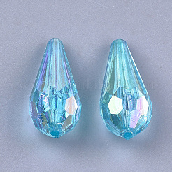 Transparent Acrylic Beads&nbsp;X-TACR-T007-09