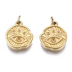 316 Surgical Stainless Steel Charms Rhinestone Settings&nbsp;STAS-N097-003