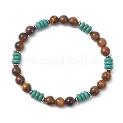 Gemstone Beads Stretch Bracelets&nbsp;BJEW-JB13295