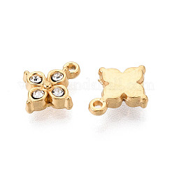 304 Stainless Steel Rhinestone Charms&nbsp;STAS-N110-41G