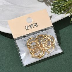 SHEGRACE Brass Hoop Earrings&nbsp;XGR0019G-69G