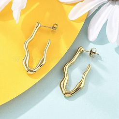 304 Stainless Steel Stud Earrings&nbsp;EJEW-M072-05G