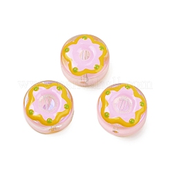UV Plating Transparent Glass Beads&nbsp;LAMP-R004-03F