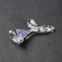 Luminous Transparent Resin Pendants&nbsp;RESI-K019-06