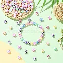 100Pcs Handmade Polymer Clay Beads&nbsp;CLAY-CJ0002-10