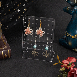 Acrylic Earring Display Stands&nbsp;EDIS-WH20003-03B