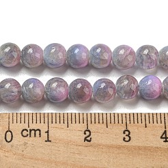 Dyed Natural White Jade Beads Strands&nbsp;G-F764-01E