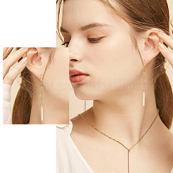 24Pcs 4 Size Brass Bar Pendants&nbsp;KK-CN0001-66