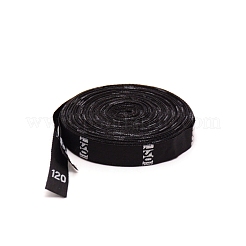 Polyester Size Label(120)&nbsp;DIY-WH0304-181F