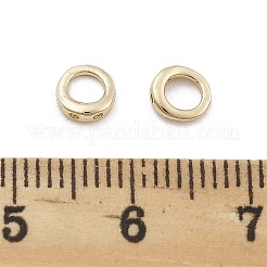 Brass Ring Charm Connectors&nbsp;KK-M306-04G