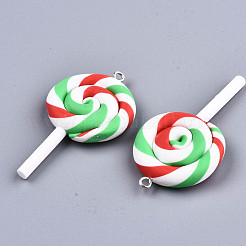 Handmade Polymer Clay Charms&nbsp;CLAY-T016-80A