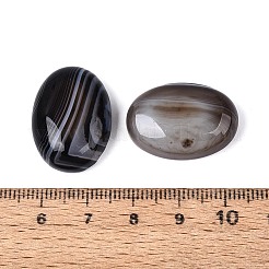 Natural Banded Agate(Dyed & Heated) Cabochons&nbsp;G-N361-05A-01