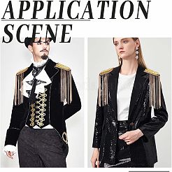 Fashionable Tassel Epaulettes&nbsp;AJEW-WH0235-48G