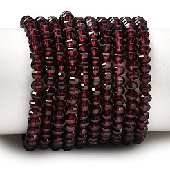 Natural Garnet Beads Strands&nbsp;G-K376-I01-3x4mm