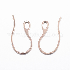 304 Stainless Steel Earring Hooks&nbsp;STAS-H383-28