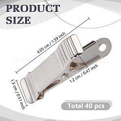 40Pcs Iron Clips&nbsp;IFIN-GO0001-08P