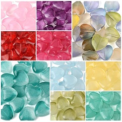 20Pcs Transparent Spray Painted Glass Beads&nbsp;GLAA-YW0004-79A