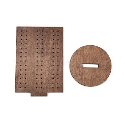 Rectangle Shape Wood Earring Display Stands&nbsp;ODIS-K004-02
