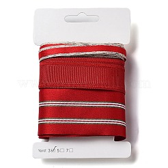 9 Yards 3 Styles Polyester Ribbon&nbsp;SRIB-C002-04A