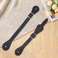 2Pcs Genuine Leather Spur Straps&nbsp;DIY-CL0002-56C