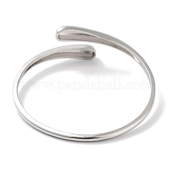 Brass Open Cuff Bangles for Women&nbsp;BJEW-Z061-12P