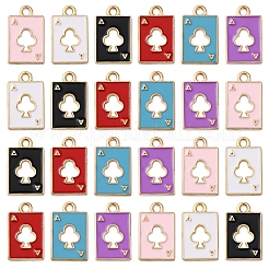 48Pcs 6 Colors Alloy Pendant&nbsp;ENAM-FS0002-61