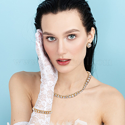 1 Bag Alloy Rhinestone Jewelry Sets&nbsp;SJEW-UN0001-27G