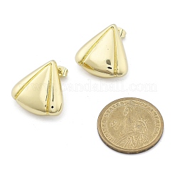 Brass Stud Earrings for Women&nbsp;EJEW-U035-07G
