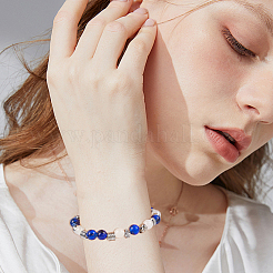 90Pcs 10 Styles 201 Stainless Steel European Beads&nbsp;STAS-PA0001-01