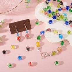 50Pcs Handmade Luminous Lampwork Beads&nbsp;LAMP-TA0002-13