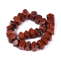 Natural Red Jasper Beads Strands&nbsp;G-N327-05-24
