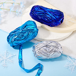 3Pcs 3 Colors Sparkle Polyester Ribbon&nbsp;OCOR-MB0001-01G