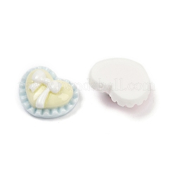 Opaque Resin Cabochons&nbsp;X-RESI-K043-06C