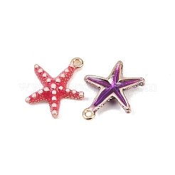 Alloy Enamel Pendants&nbsp;ENAM-A012-16G