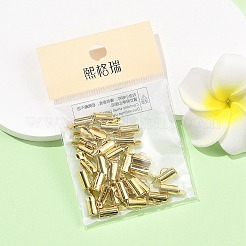 SHEGRACE Brass Slide On End Clasp Tubes&nbsp;XGRQ1R438-356G