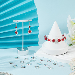 160Pcs 4 Styles Tibetan Style Alloy Bead Frame&nbsp;FIND-PA0001-39