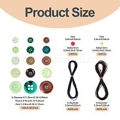 DIY Button Findings Kits&nbsp;DIY-TA0014-70