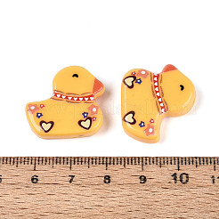 Printed Opaque Resin Beads&nbsp;RESI-N043-18