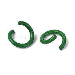 Spray Painted Iron Open Jump Rings&nbsp;IFIN-T017-04B-11