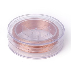Round Copper Wire for Jewelry Making&nbsp;CWIR-WH0003-01R