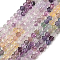 Natural Fluorite Beads Strands&nbsp;G-RM250101-C13