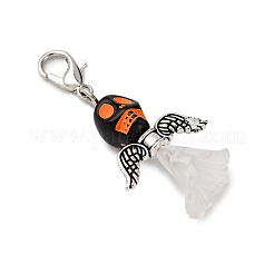 Acrylic Skull Pendant Decorations&nbsp;HJEW-JM04065