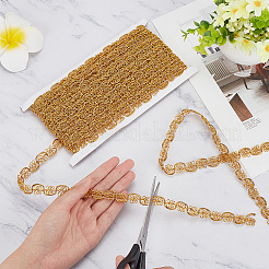 13M Filigree Polyester Lace Trim&nbsp;OCOR-WH0082-71A