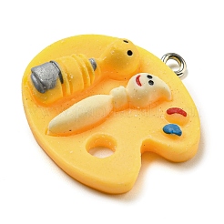 Opaque Resin Pendants&nbsp;LS-FIND-M012-01A
