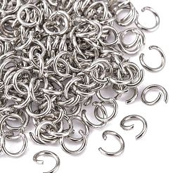 Tarnish Resistant 304 Stainless Steel Open Jump Rings&nbsp;STAS-R049-5x0.8mm
